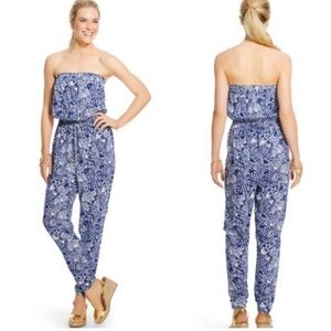 Lilly Pulitzer for Target Blue Romper Size S